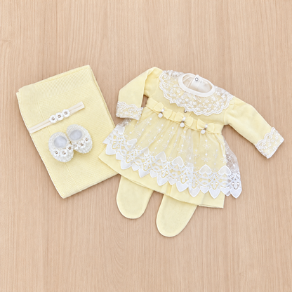 Saída Maternidade Tricot Patrícia