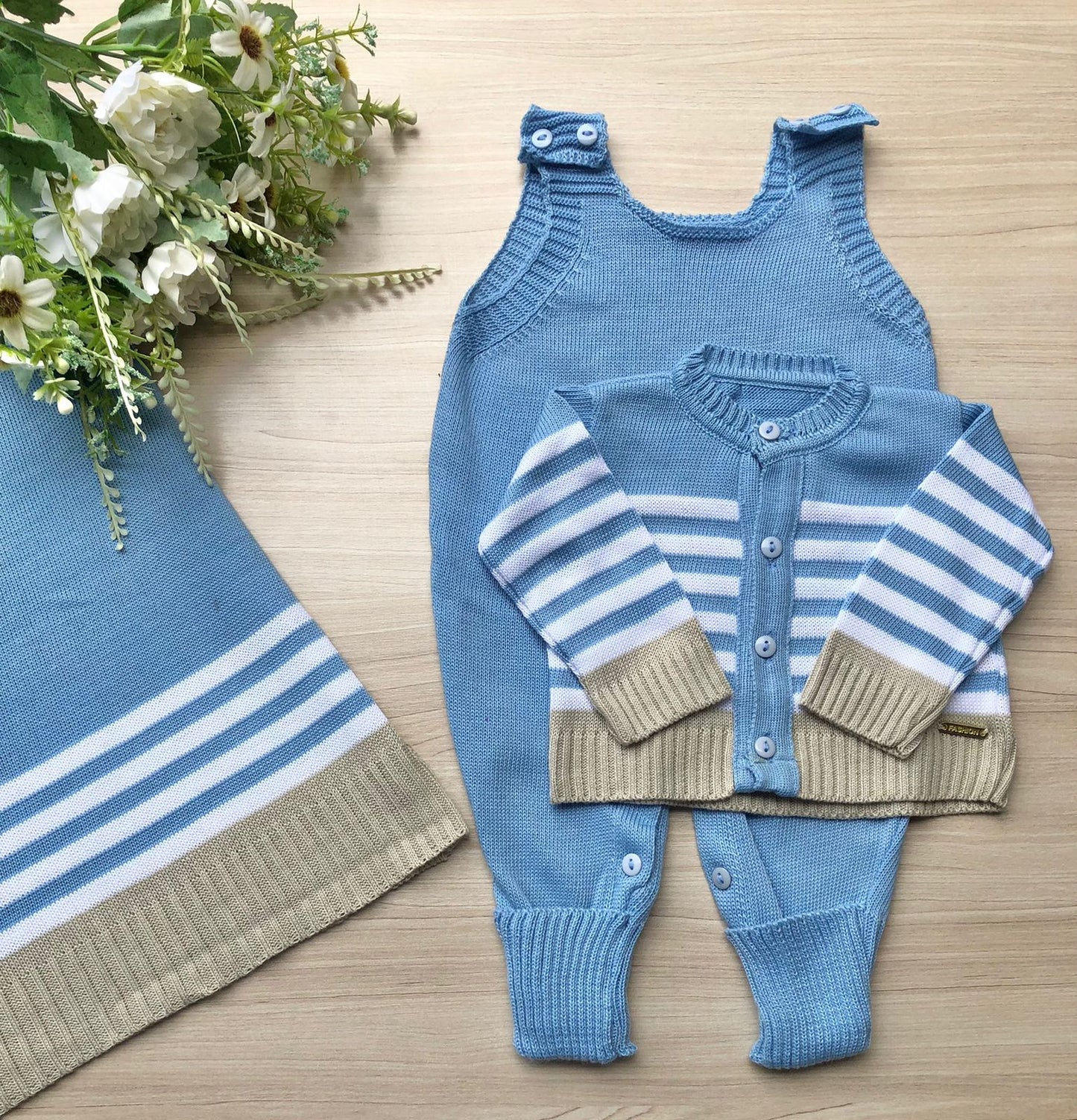 Saída Maternidade Tricot Gustavo