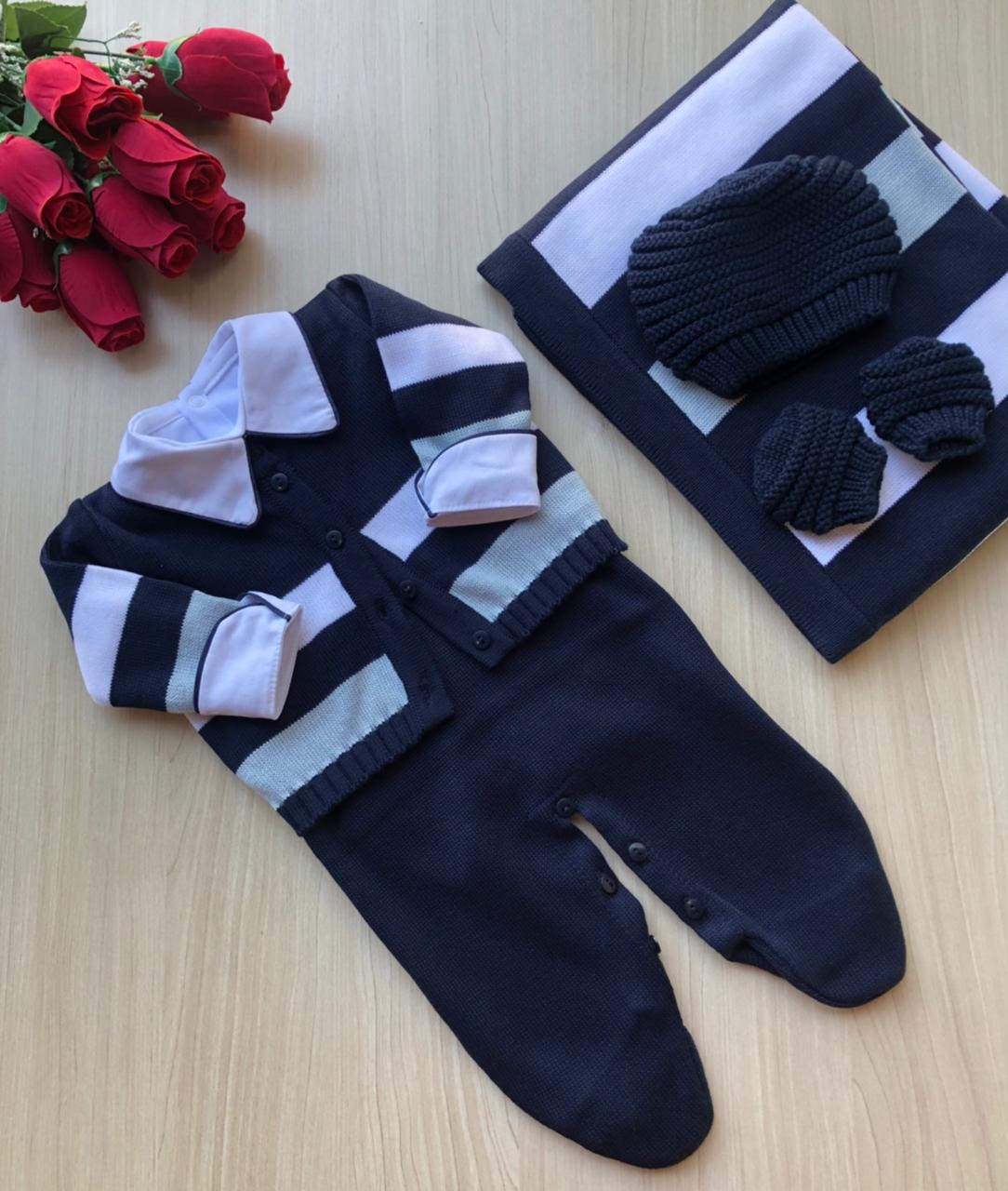 Saída Maternidade Tricot Luan