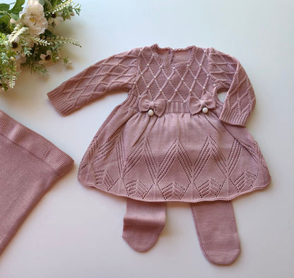 Saída Maternidade Tricot Giovanna
