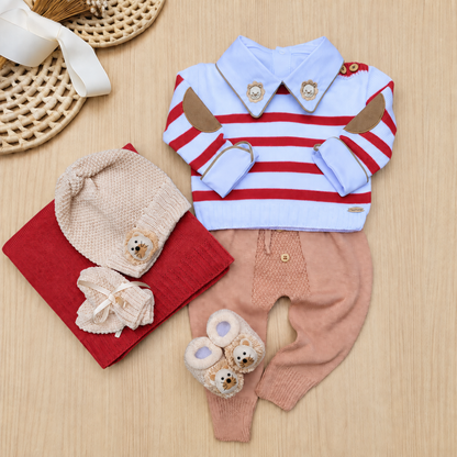Saída Maternidade Tricot Ethan