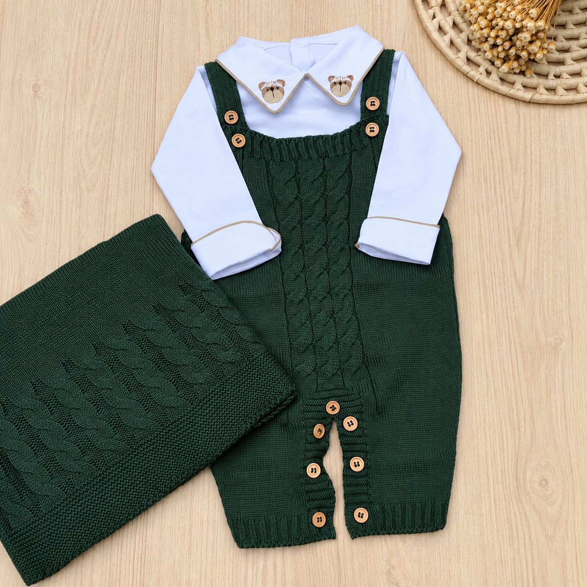 Saída Maternidade Tricot Thiago