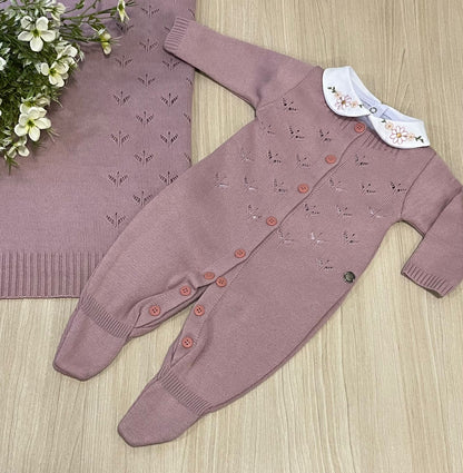 Saída Maternidade Tricot Margarida