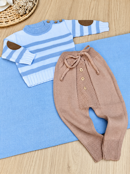 Saída Maternidade Tricot Ethan