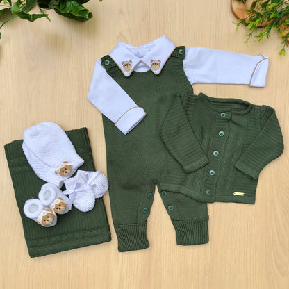 Saída Maternidade Tricot Noah