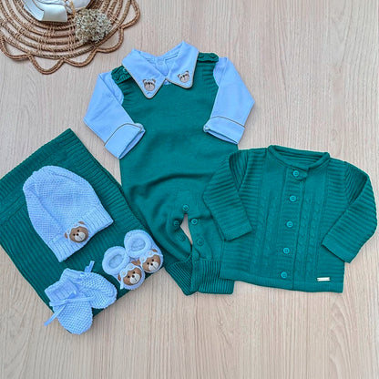 Saída Maternidade Tricot Noah