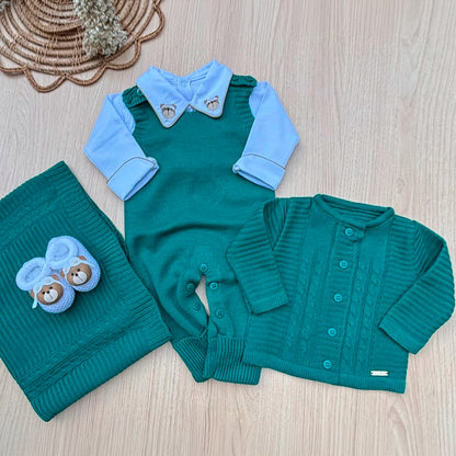 Saída Maternidade Tricot Noah