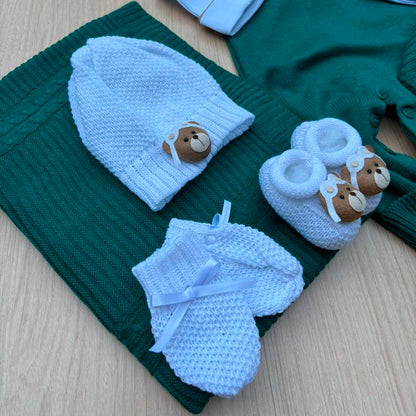 Saída Maternidade Tricot Noah
