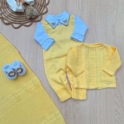 Saída Maternidade Tricot Noah