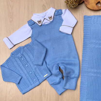 Saída Maternidade Tricot Noah