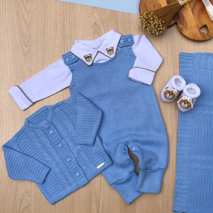 Saída Maternidade Tricot Noah