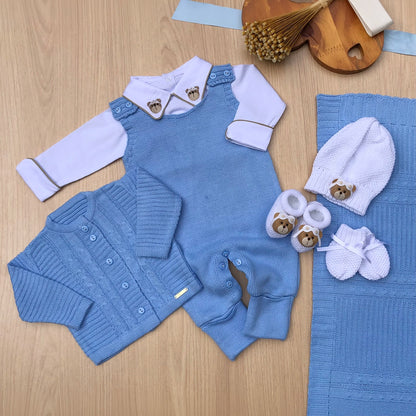 Saída Maternidade Tricot Noah