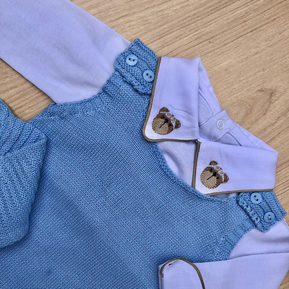 Saída Maternidade Tricot Noah