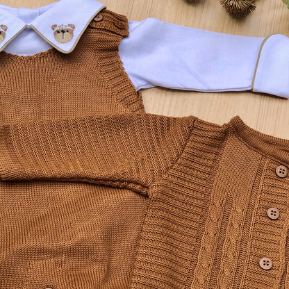Saída Maternidade Tricot Noah