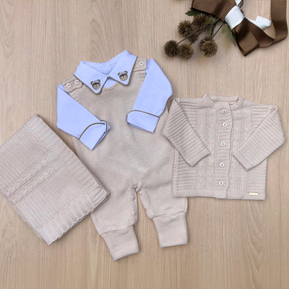 Saída Maternidade Tricot Noah