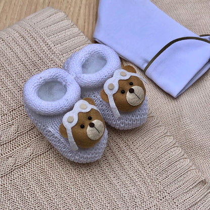 Saída Maternidade Tricot Noah