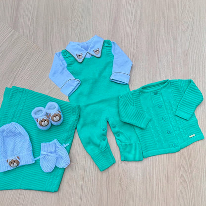 Saída Maternidade Tricot Noah