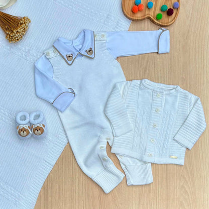 Saída Maternidade Tricot Noah