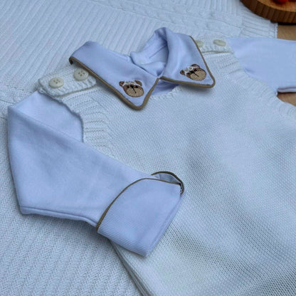 Saída Maternidade Tricot Noah