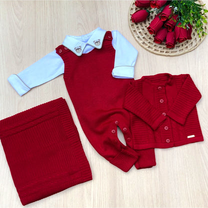 Saída Maternidade Tricot Noah