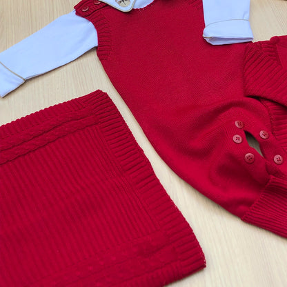 Saída Maternidade Tricot Noah