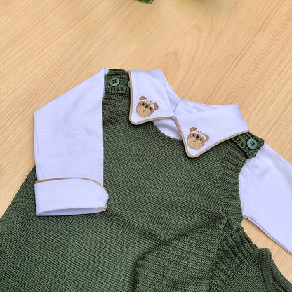 Saída Maternidade Tricot Noah