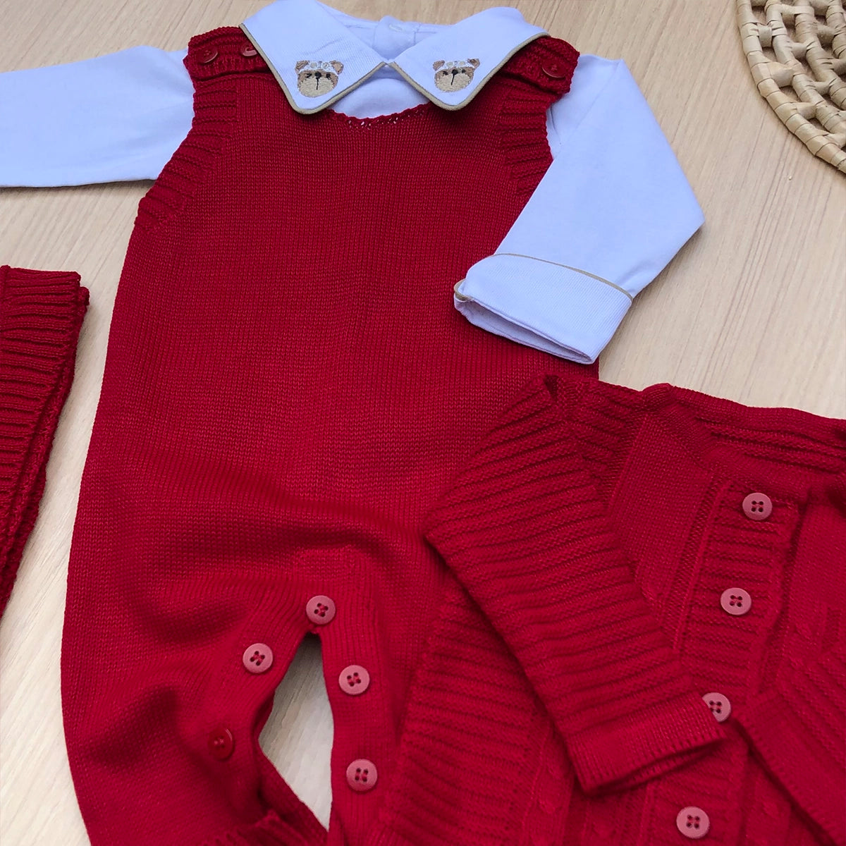 Saída Maternidade Tricot Noah