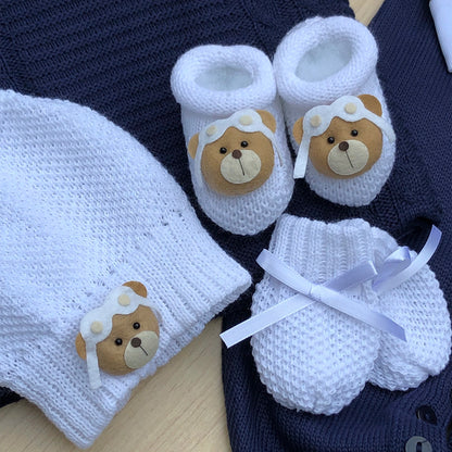 Saída Maternidade Tricot Noah