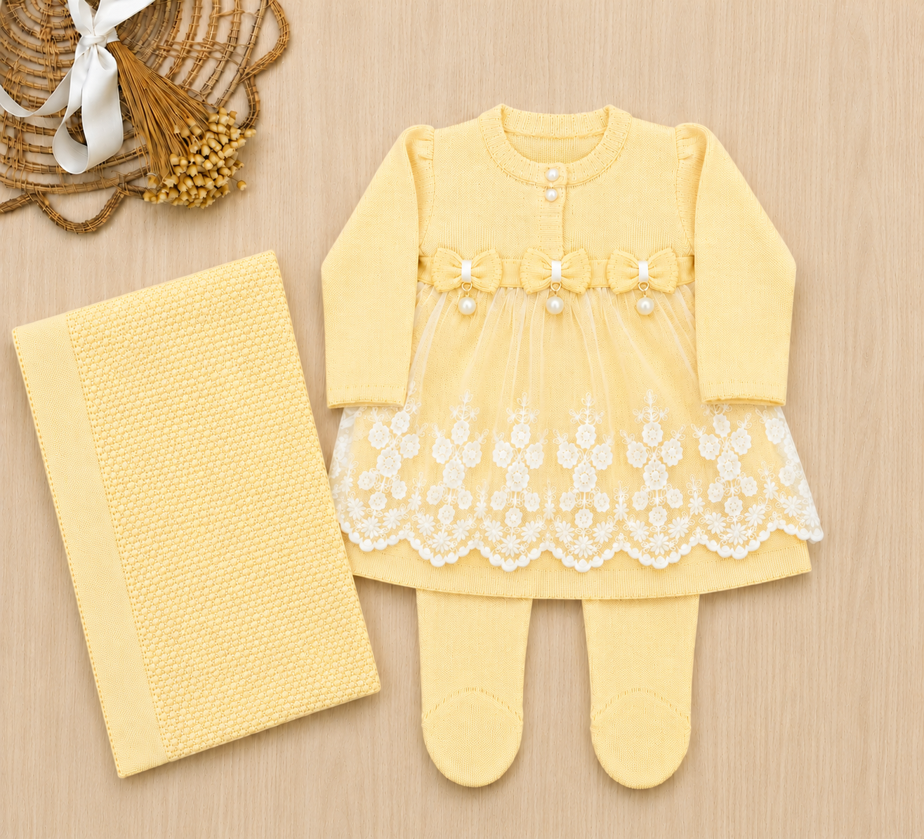 Saída Maternidade Tricot Manuela