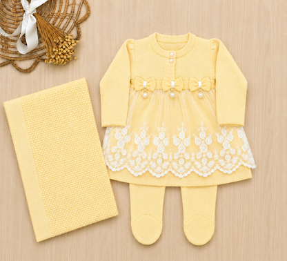 Saída Maternidade Tricot Manuela