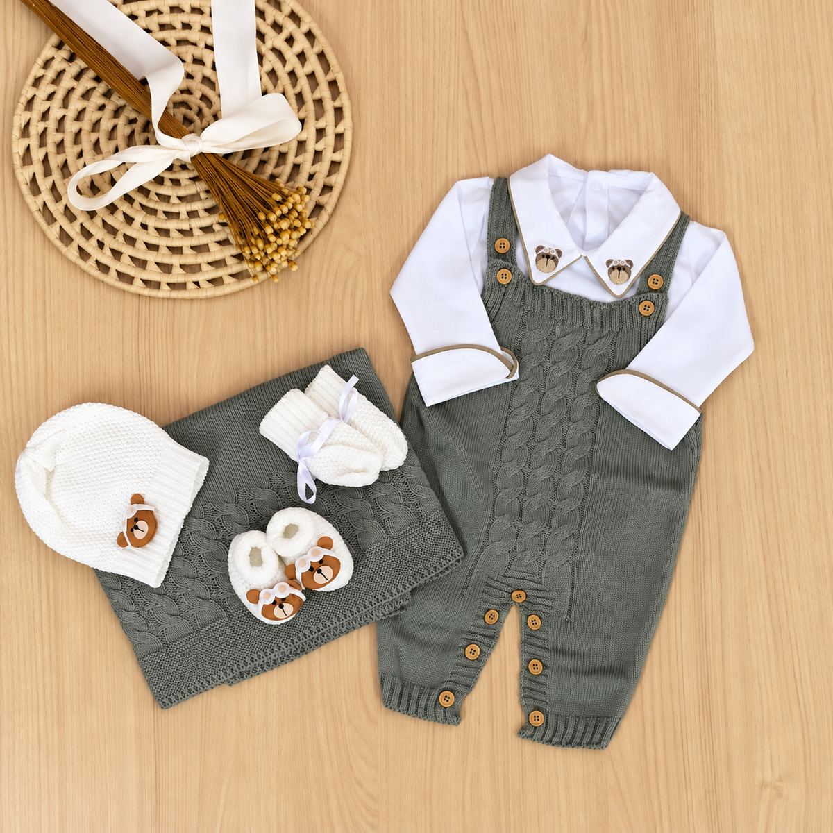 Saída Maternidade Tricot Thiago