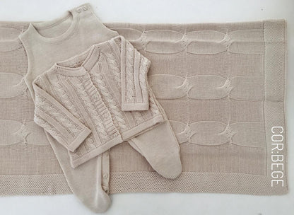 Saída Maternidade Tricot Caio
