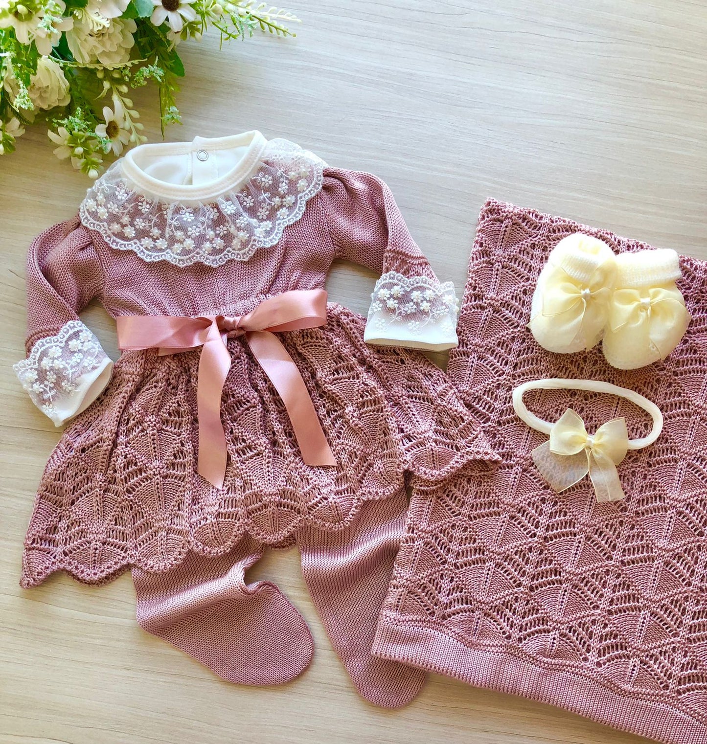 Saída Maternidade Tricot Elisa