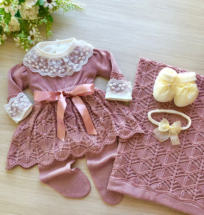 Saída Maternidade Tricot Elisa