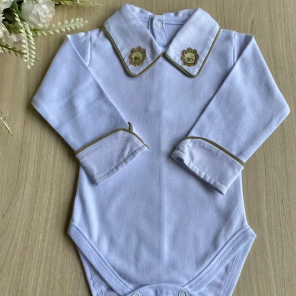 Body Bebê Leão