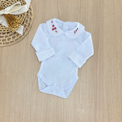 Body Bebê Rococo Nina Personalizado