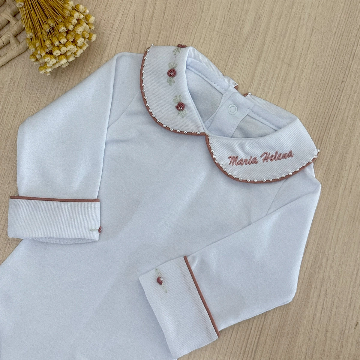 Body Bebê Rococo Personalizado