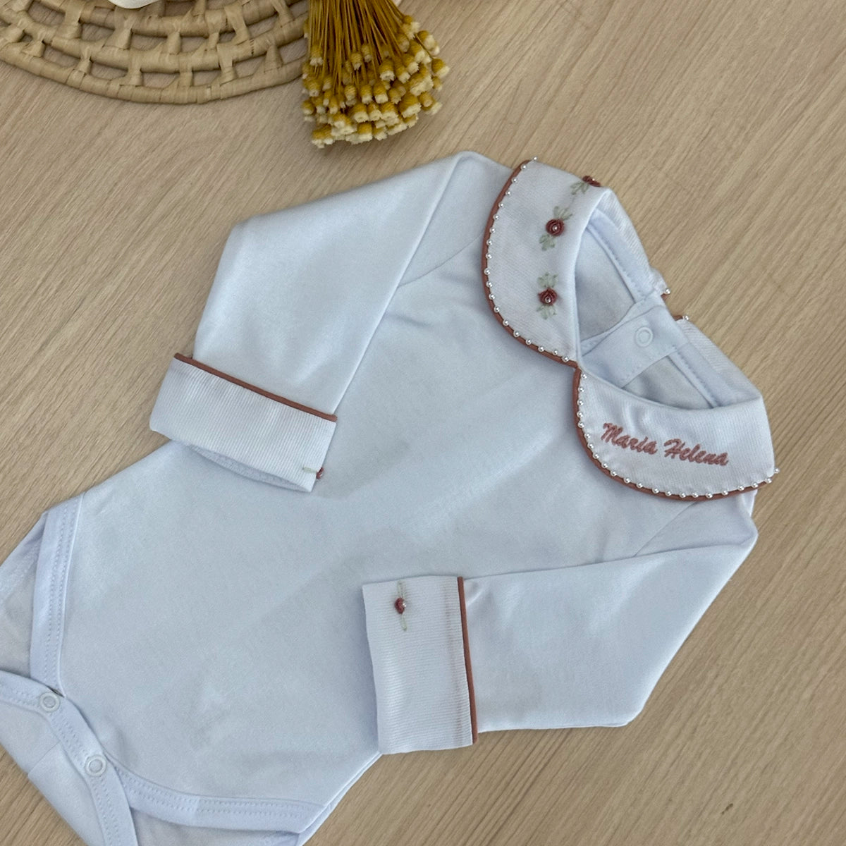 Body Bebê Rococo Personalizado