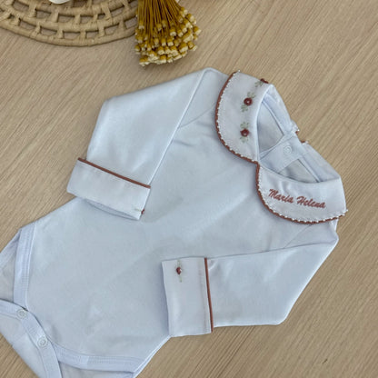 Body Bebê Rococo Personalizado