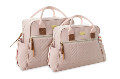 Bolsa Maternidade Matelassê Chevron