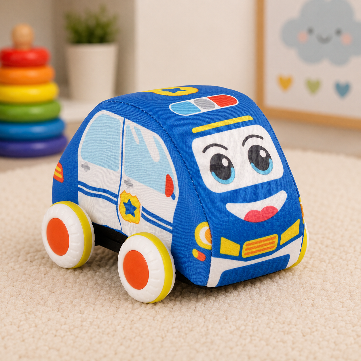 Brinquedo Carrinho Fofinho Corre Corre