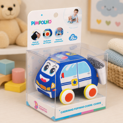 Brinquedo Carrinho Fofinho Corre Corre