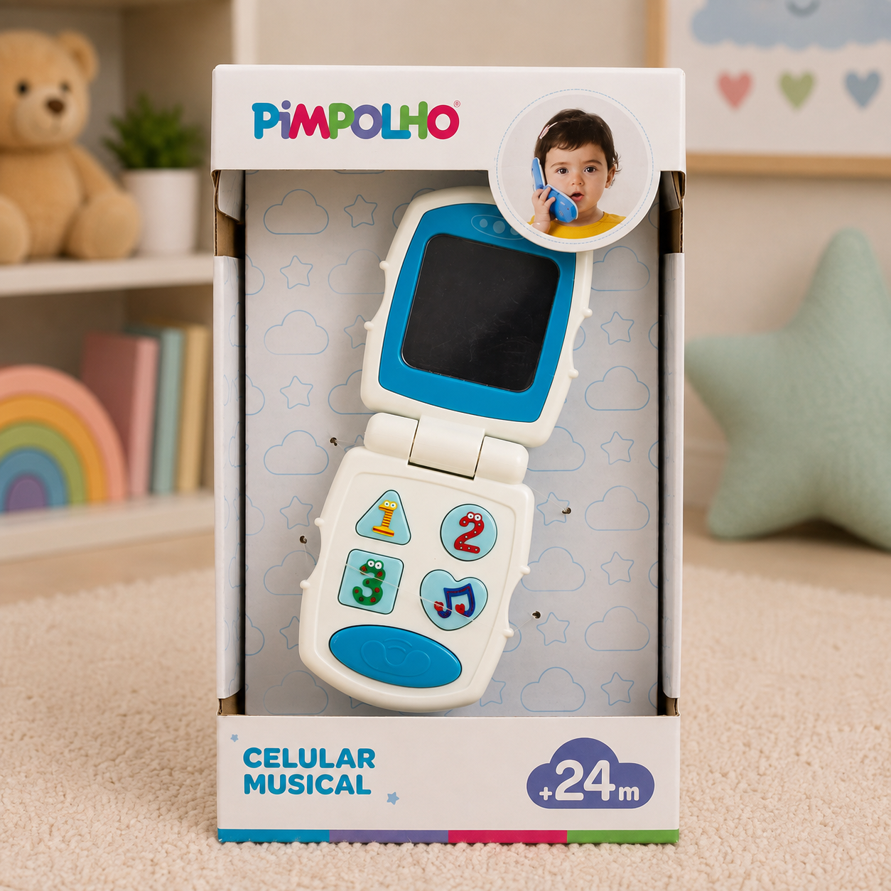 Brinquedo Celular Musical