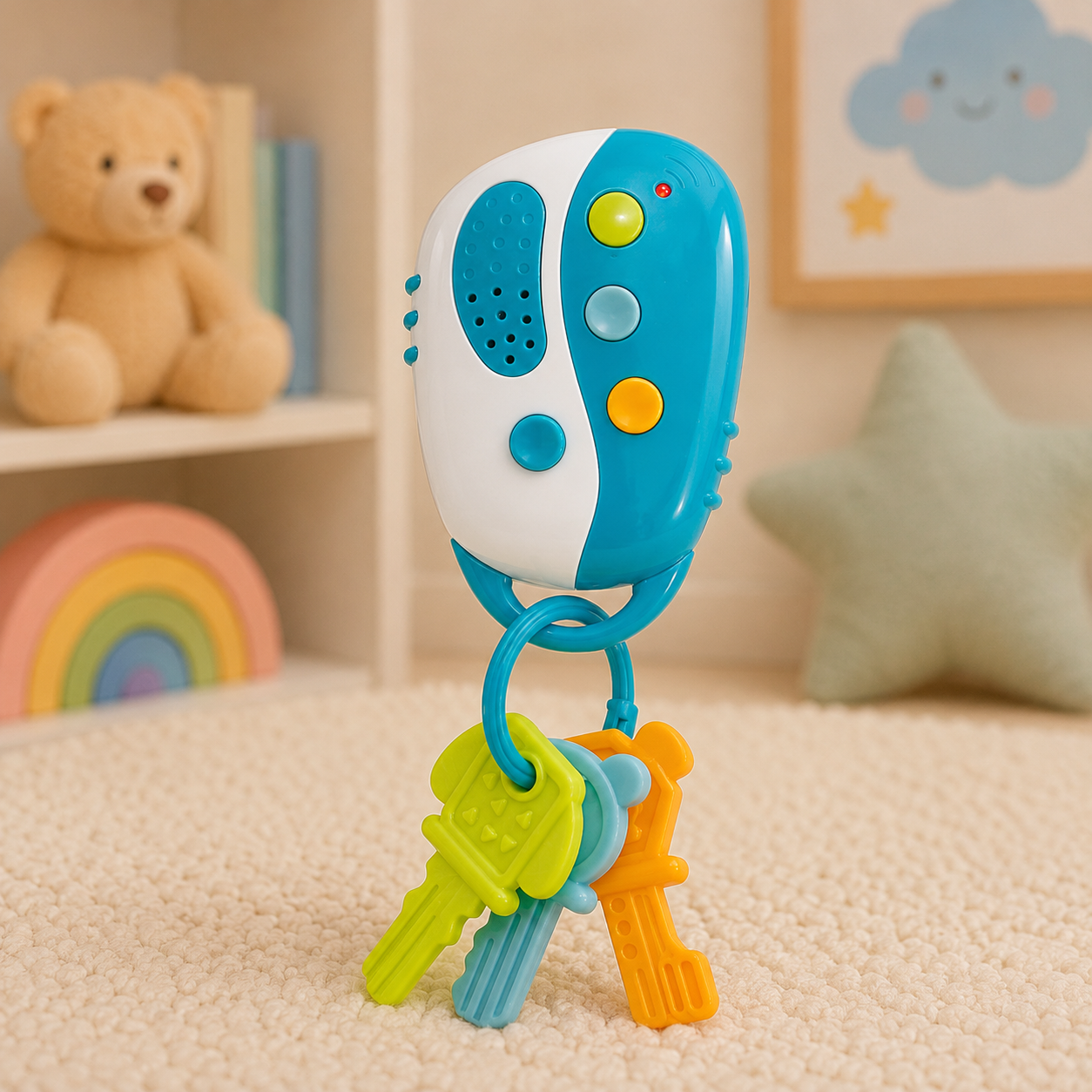 Brinquedo Chaveiro Musical