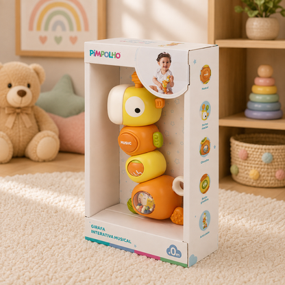 Brinquedo Interativo Musical Girafa
