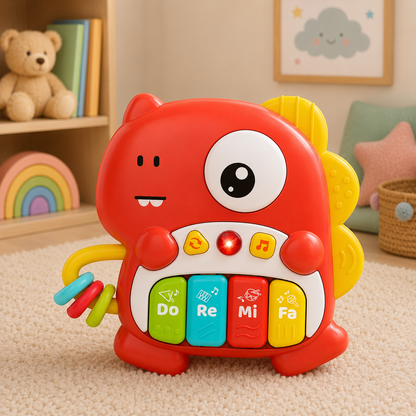 Brinquedo Piano Musical Dinossauro