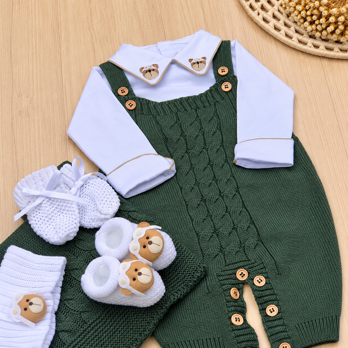 Saída Maternidade Tricot Thiago