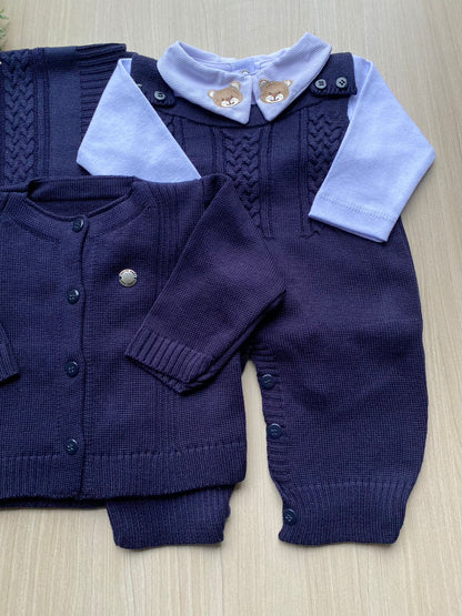 Saída Maternidade Tricot Levi