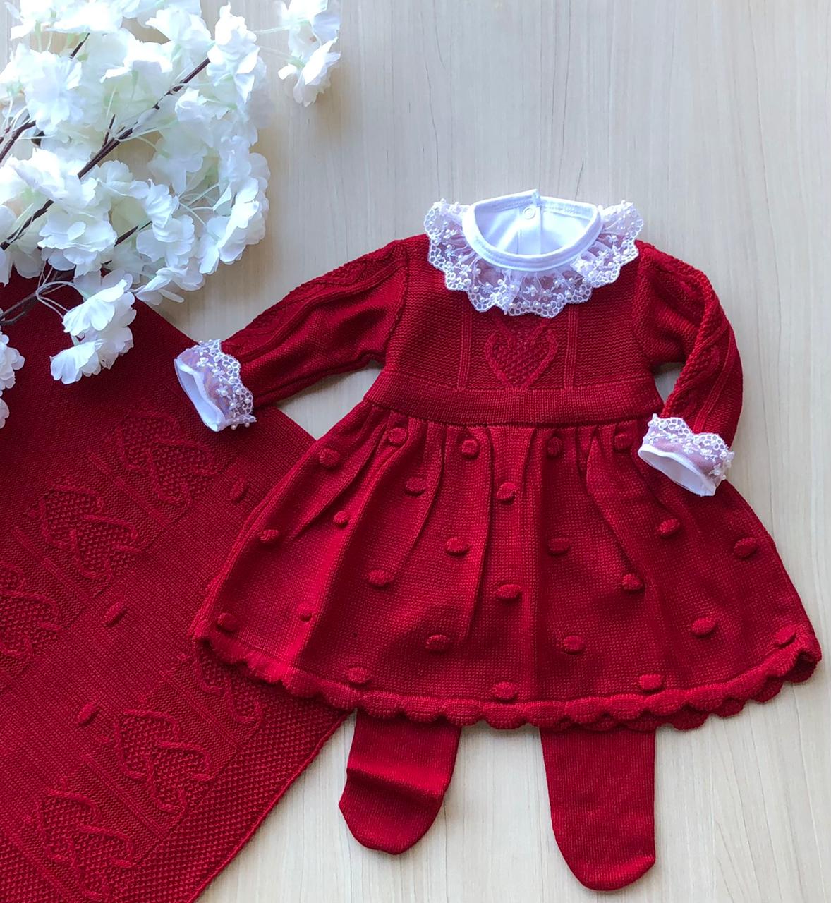 Saída Maternidade Tricot Lara