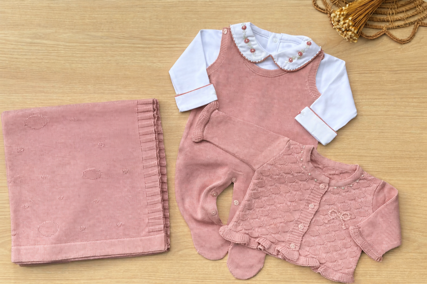 Saída Maternidade Tricot Charlotte